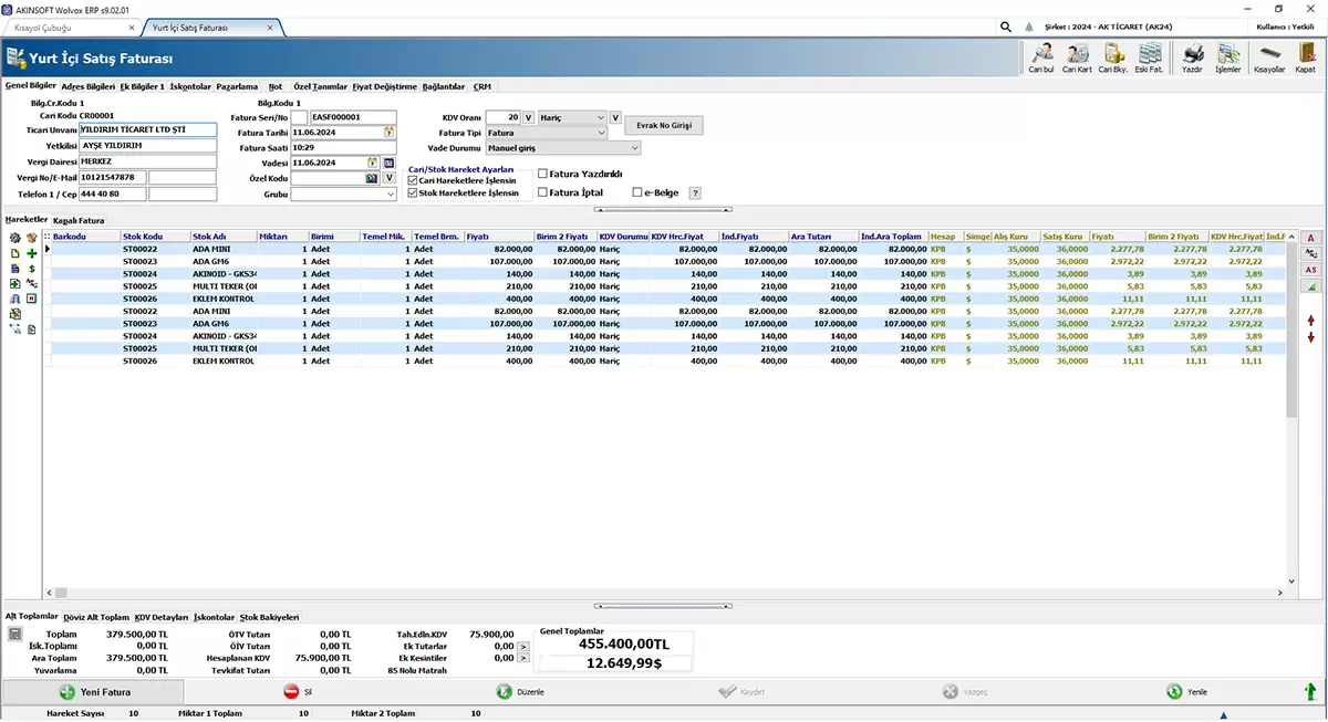 WOLVOX <span>MRP II</span>- 10